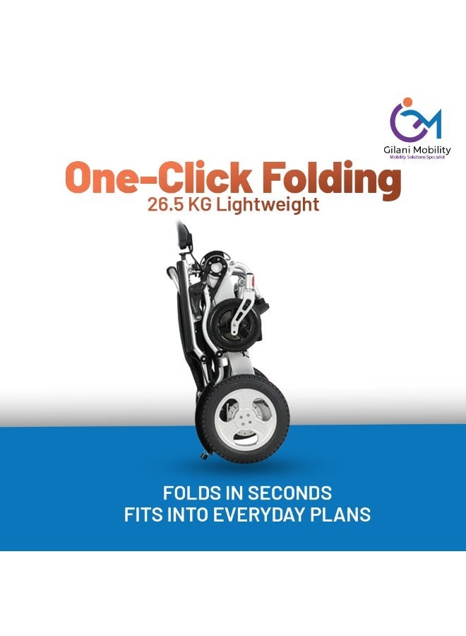 Gilani Mobility AIR HAWK Heavy Duty Electric Wheelchair - Image 3